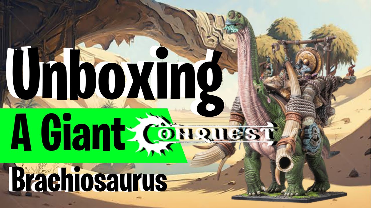 Conquest The Last Argument of Kings - W&rsquo;adrh&ucirc;n Drum Beast Unboxing