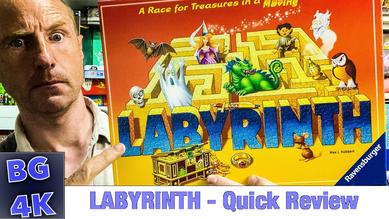 Обзор настольной игры «Лабиринт» — все еще стоит ли она того?