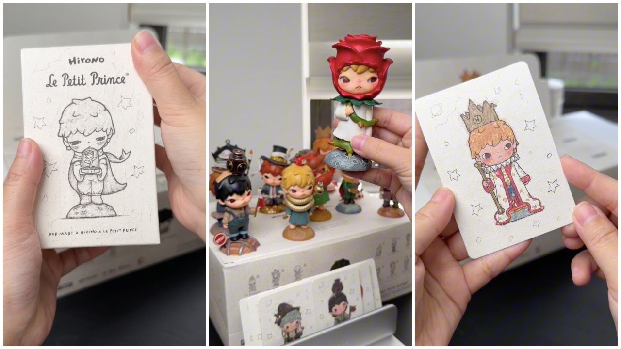 Unbox blind box Pop Mart:  Hirono × Le Petit Prince Series | Châu Muối