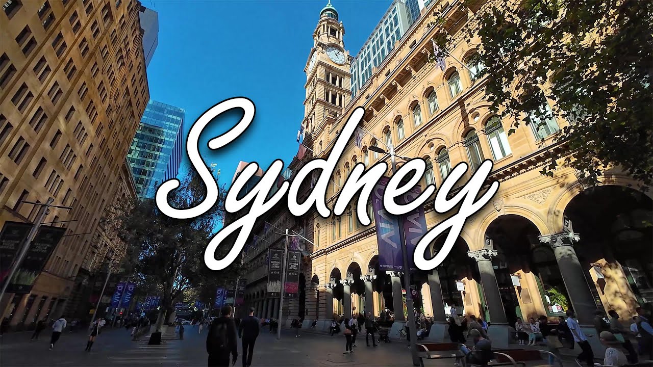 Sydney ‎City Centre Walking Tour, Australia June 2024