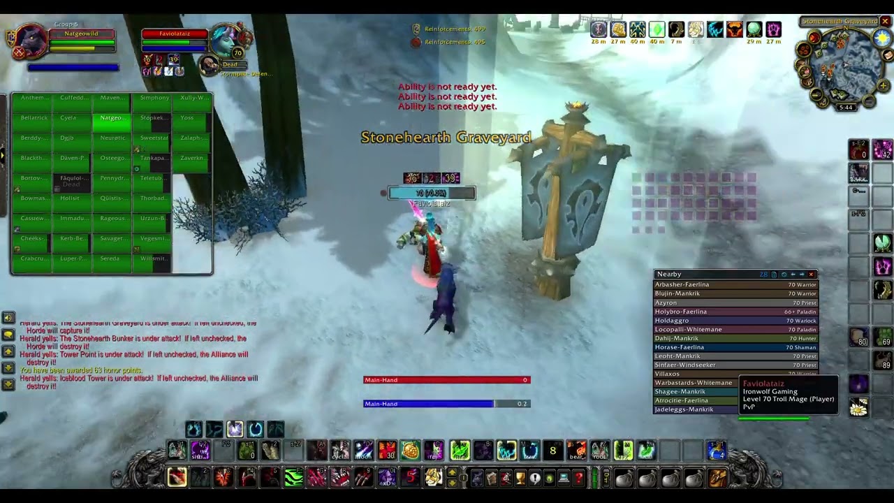 The Defenders of the Alliance: WoW TBC Classic Frost Mage, Retribution Paladin & Feral Druid BG PvP