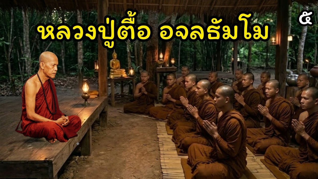 ประวัติ หลวงปู่ตื้อ อจลธัมโม ตอนที่ ๕