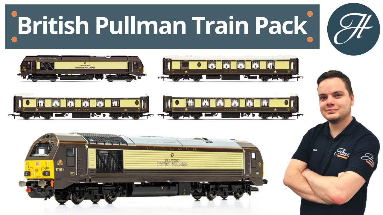 Hornby R3750 British Pullman train pack - Unboxing and review