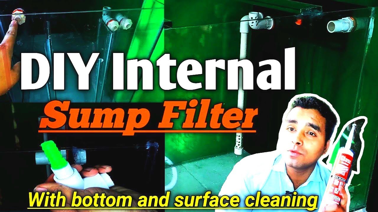 How to Make DIY Internal Sump Filter || DIY Internal Sump || Internal Sump|| Save Money
