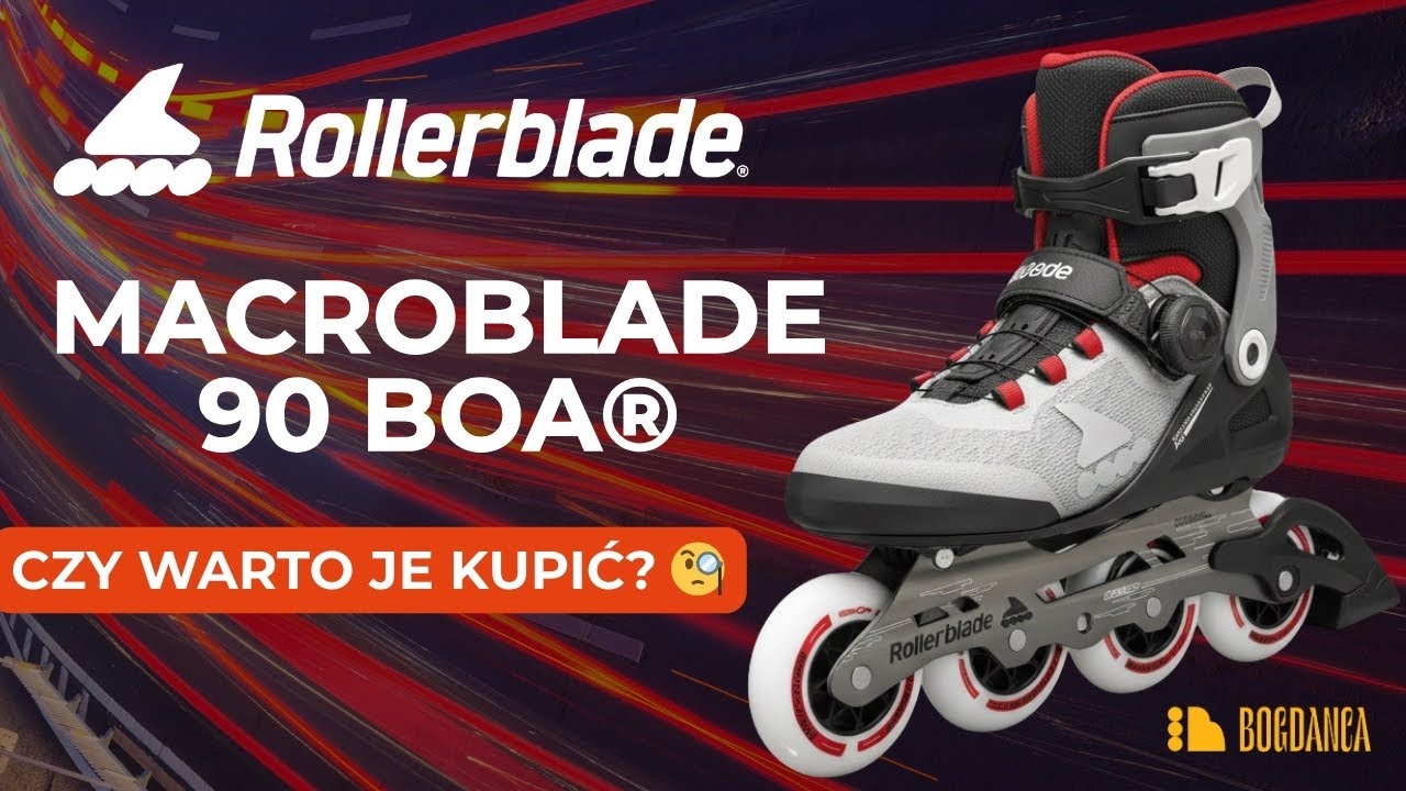 Rolki Rollerblade Macroblade 90 BOA 2026 I Przegląd