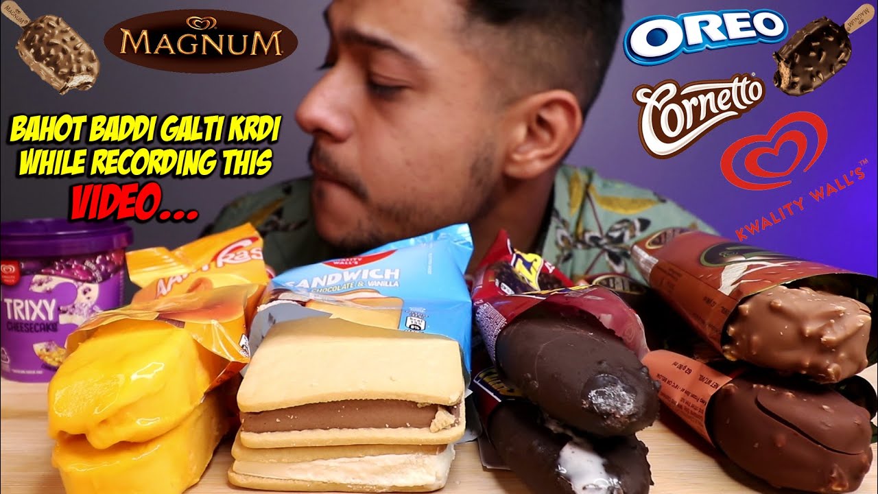 Eating Ice cream Asmr | Mukbang | Praveen Salal