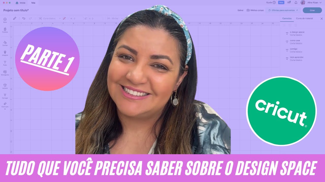 Design space da Cricut, com atualização de 2025. parte 1/3