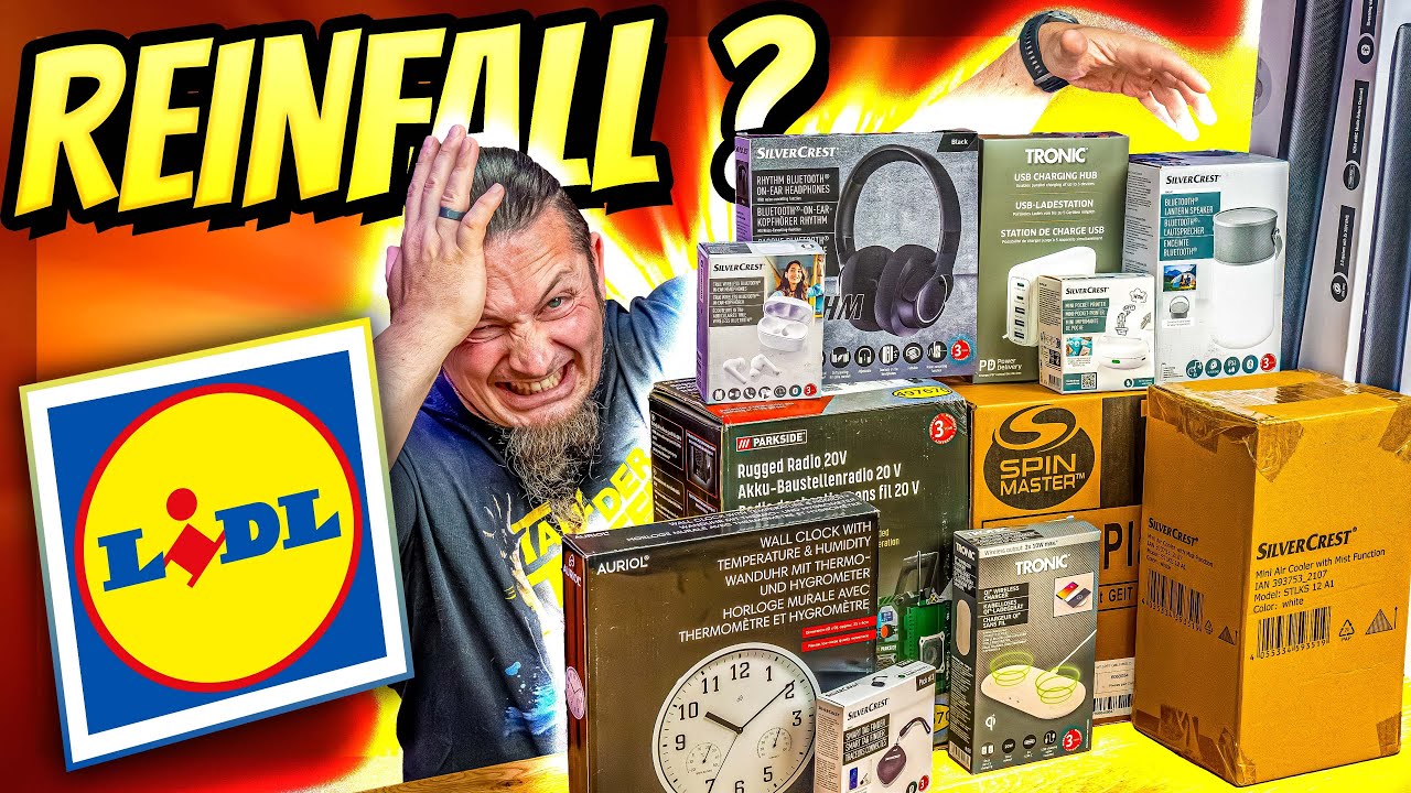 Wir haben Technik bei LIDL gekauft - Lohnt sich das?