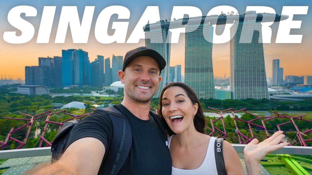 WE'RE IN SINGAPORE! (First impressions - budget traveller friendly?)