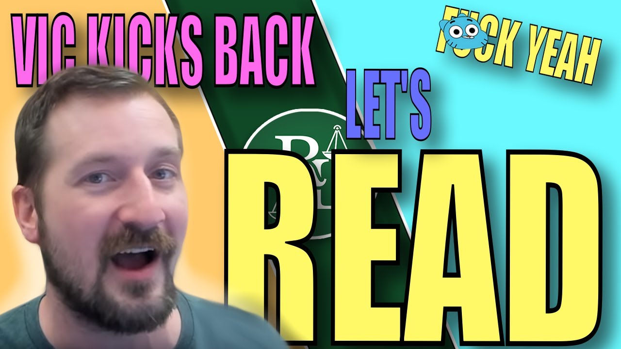 Let's Read: Nov 8th Hearing in Vic Mignogna Case | Rekieta Law