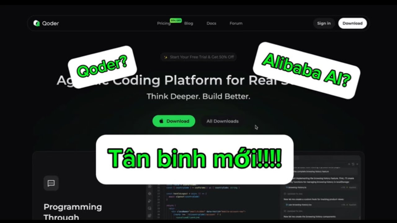 Review v&agrave; trải nghiệm Qoder AI - T&acirc;n binh AI đến từ nh&agrave; Alibaba