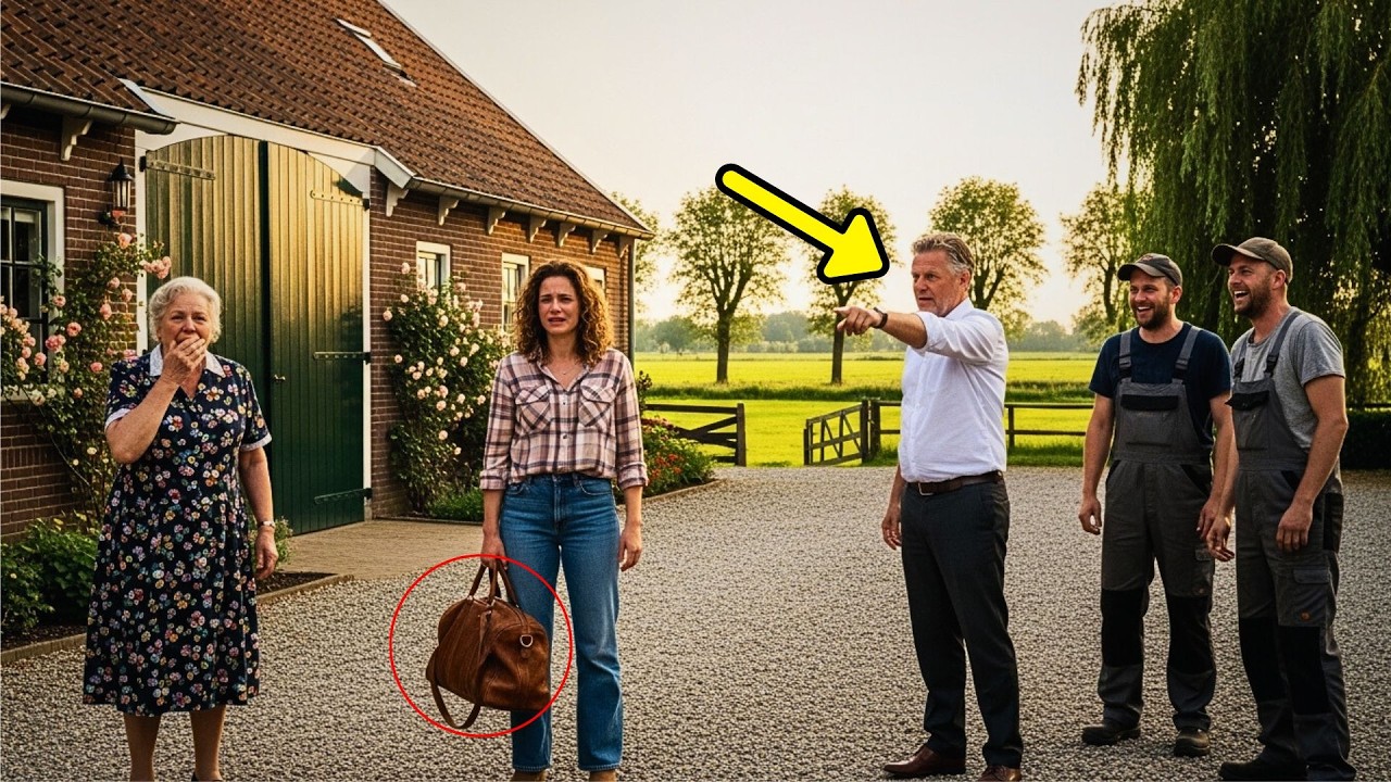 DOOR DE BOER VERBANNEN, KOCHT ZE EEN VERLATEN ERF MET HAAR LAATSTE GELD... EN HEEFT HET TIJ GEKEERD