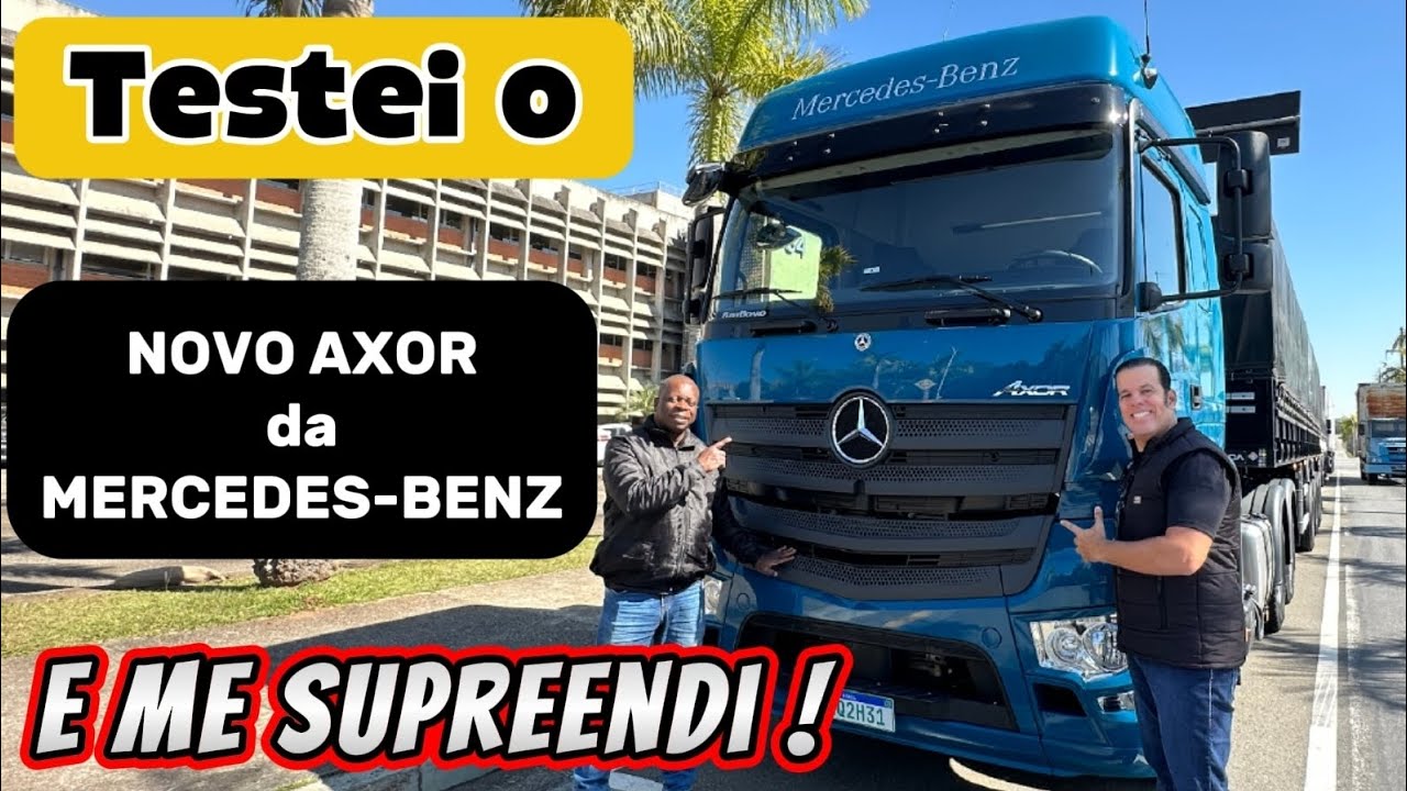 TESTAMOS O NOVO AXOR !
