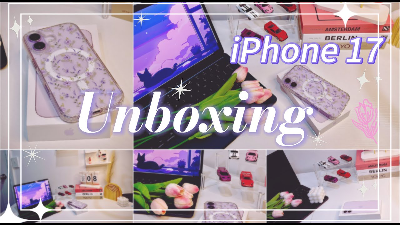 ••✧ 𝐢𝐏𝐡𝐨𝐧𝐞 𝟏𝟕 𝐋𝐚𝐯𝐞𝐧𝐝𝐞𝐫 | 𝐀𝐞𝐬𝐭𝐡𝐞𝐭𝐢𝐜 𝐔𝐧𝐛𝐨𝐱𝐢𝐧𝐠 + 𝐒𝐞𝐭𝐮𝐩 ••✧