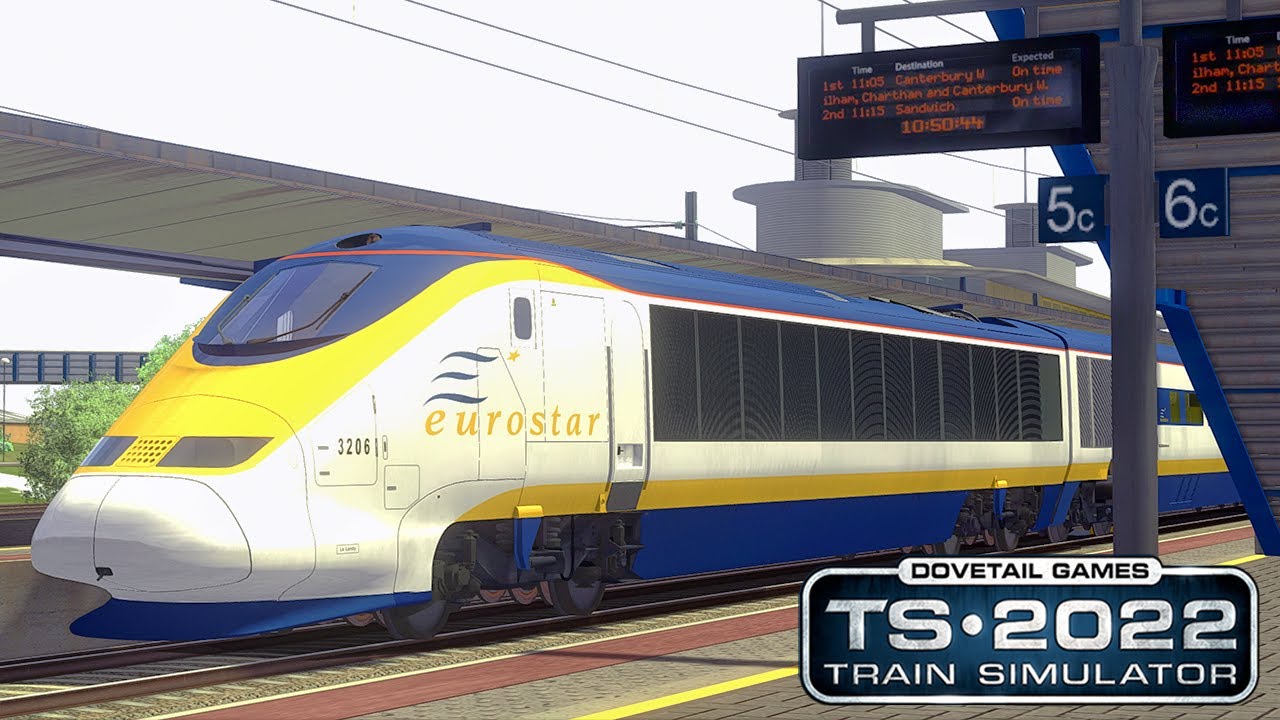 TRAIN SIMULATOR // EUROSTAR 373 EUROTUNNEL