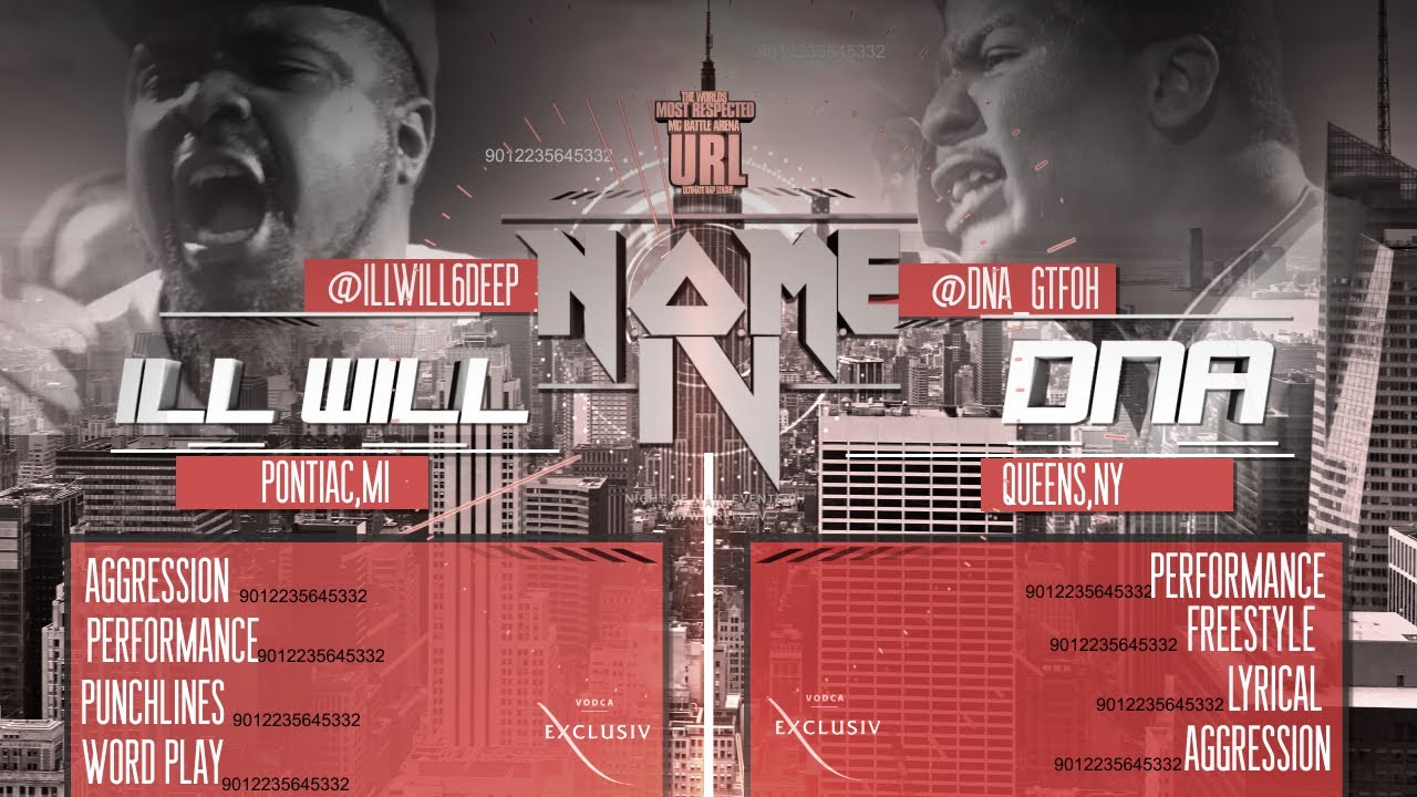 DNA VS ILL WILL: SMACK/URL | URLTV