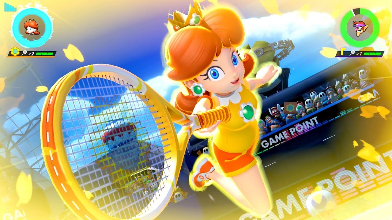 Mario Tennis Aces - Tournament As Daisy