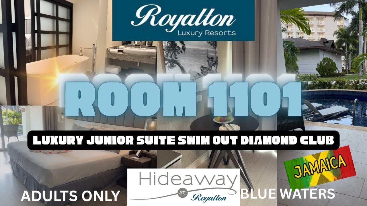 Montego Bay, Jamaica-Hideaway-Royalton-Blue Waters Adults Only Swim Out Luxury Junior Suite View