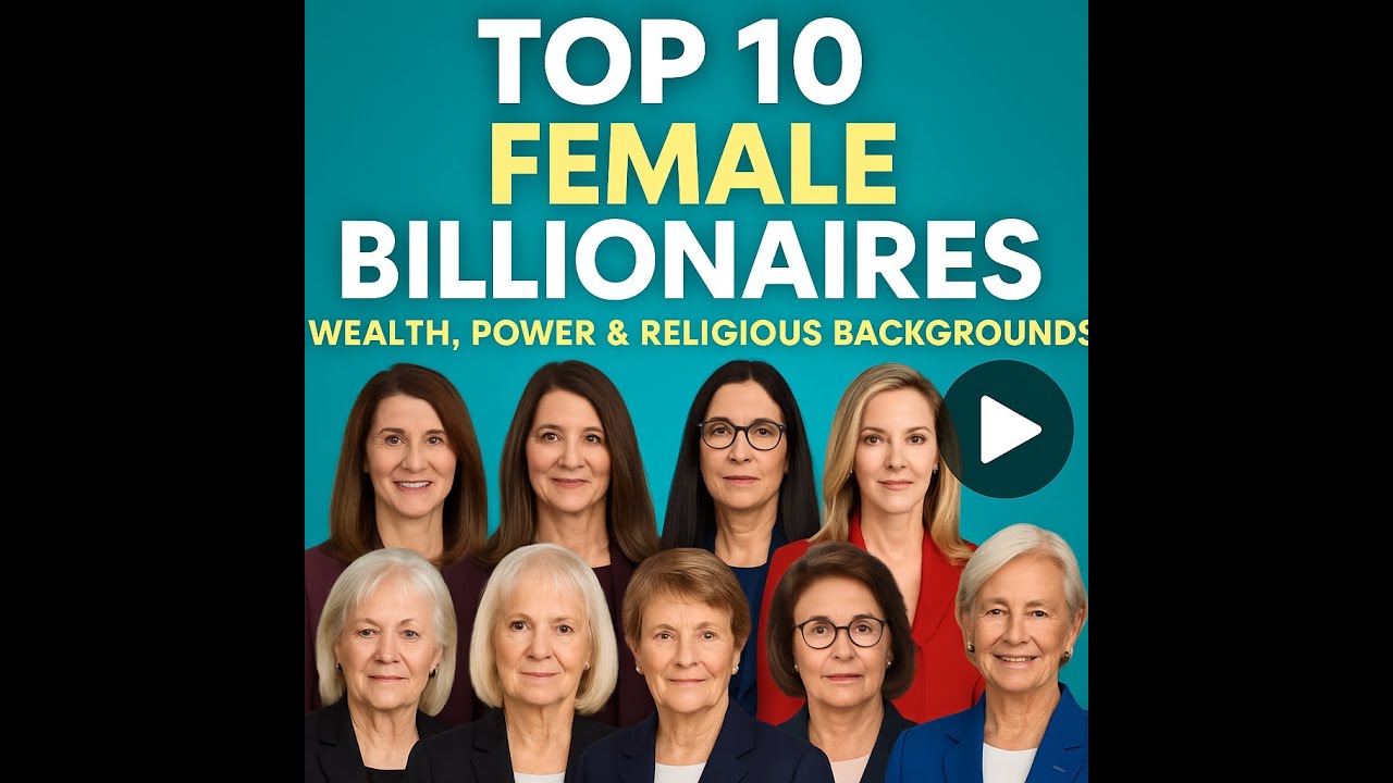 Top 10 Female Billionaires 2025: Wealth, Power & Religious Backgrounds