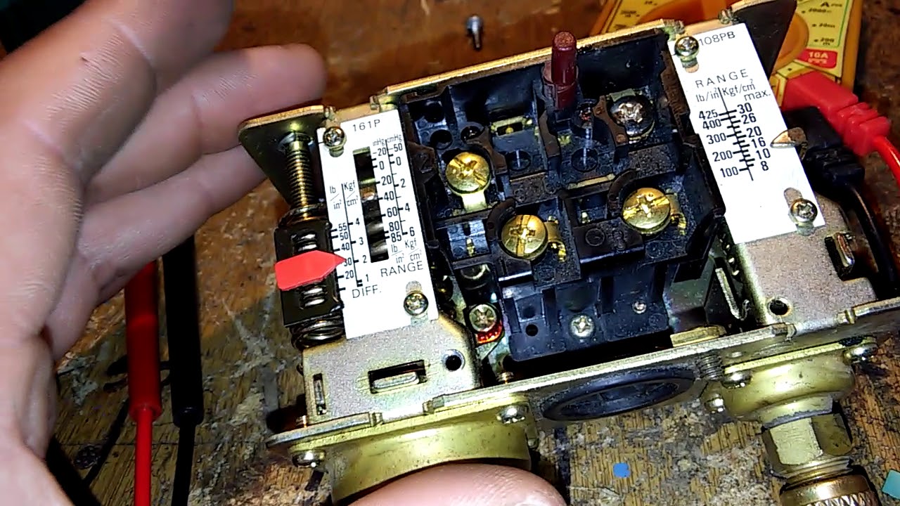 Conexión eléctrica de presostato parte 2