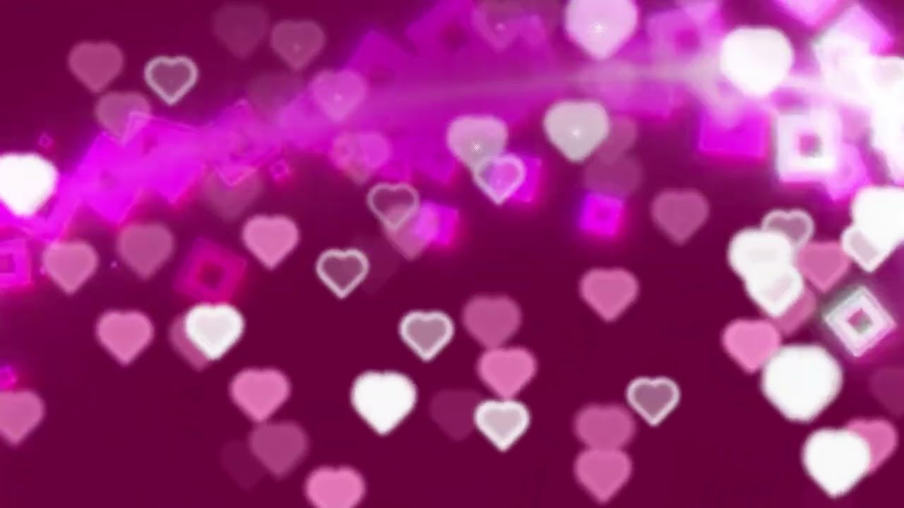 4K Falling Hearts Explosion Swirling Pink Particles Copyright Free Stock Footage Free Download