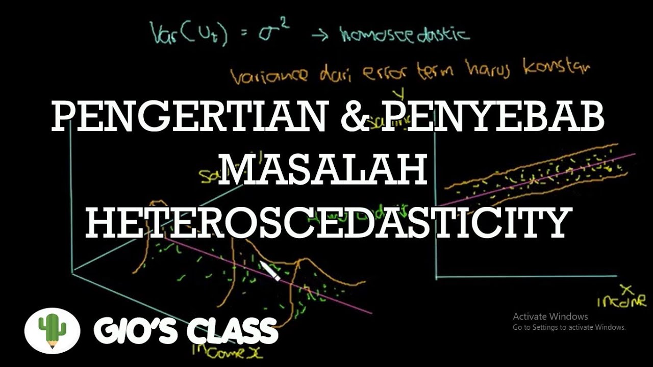 Pengertian dan Penyebab Masalah Heteroscedasticity