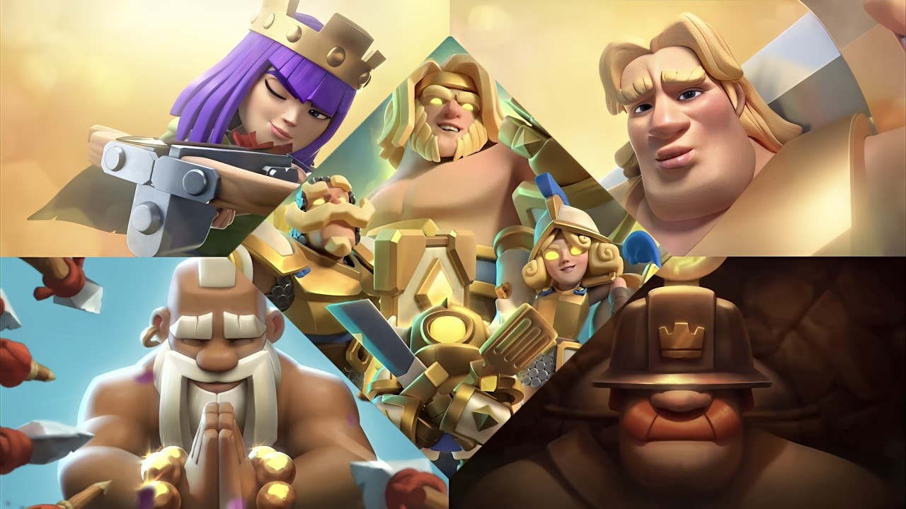 Clash Royale CHAMPIONS and New HERO trailers