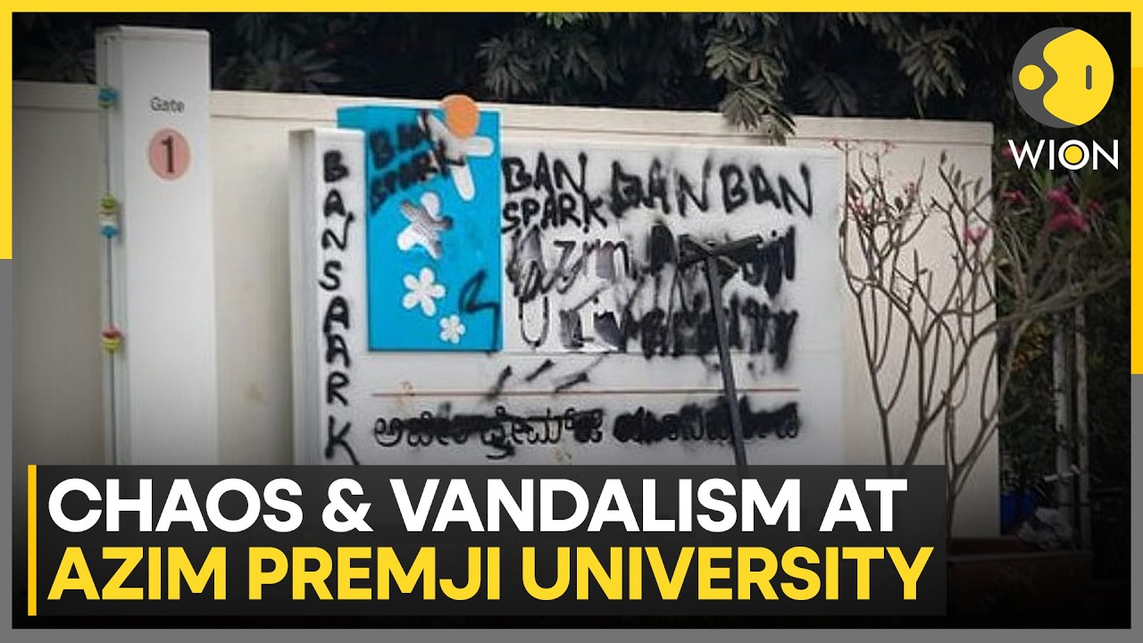 Violence Erupts at Karnataka's Azim Premji University; ABVP Members Assault Student, Deface Campus