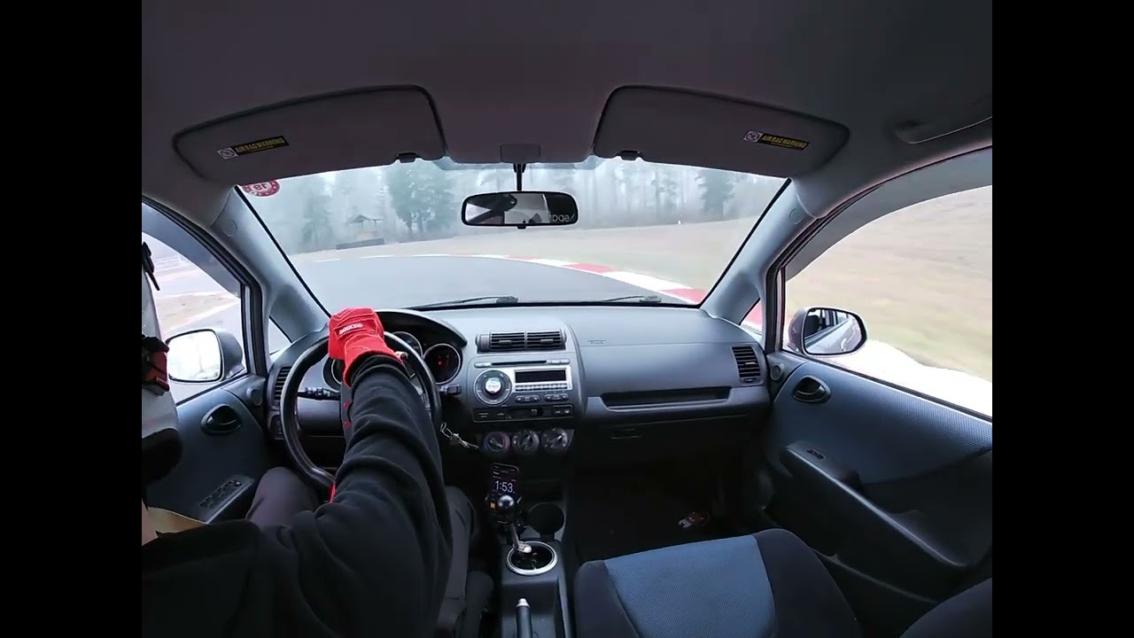 Honda Fit GD3 On Track