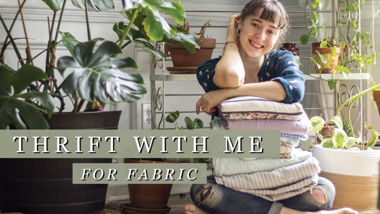 Thrift with Me for Fabric - First Thrifting Adventure of 2022!