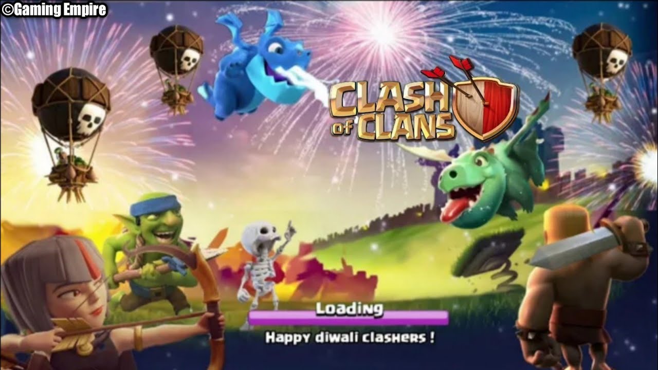 COC SUPER DIWALI SPECIAL CONTEST FOR EVERYONE - CLASH OF CLANS INDIA - GAMING EMPIRE