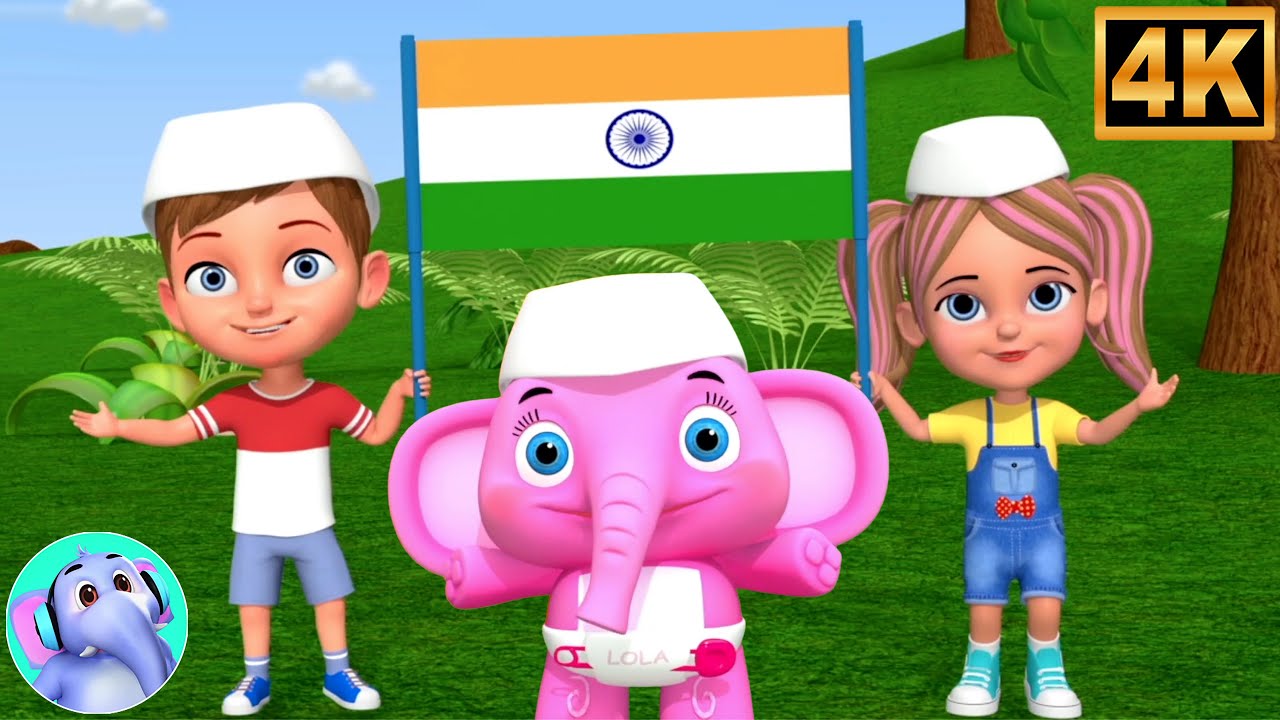 Desh Mere Desh, देश मेरे देश, Main Hathi Main Hathi + Elephant Nursery Rhymes and Songs for Kids