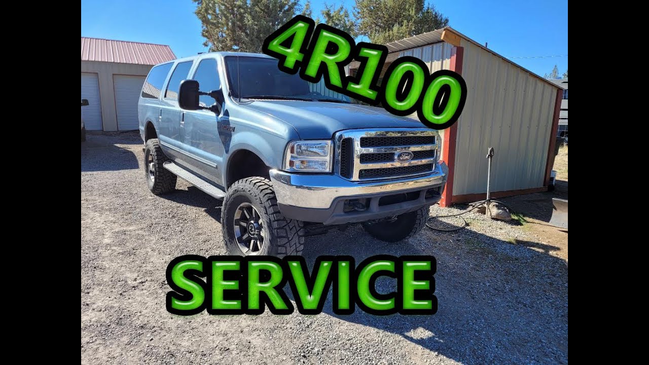 2000 FORD EXCURSION TRANSMISSION SERVICE