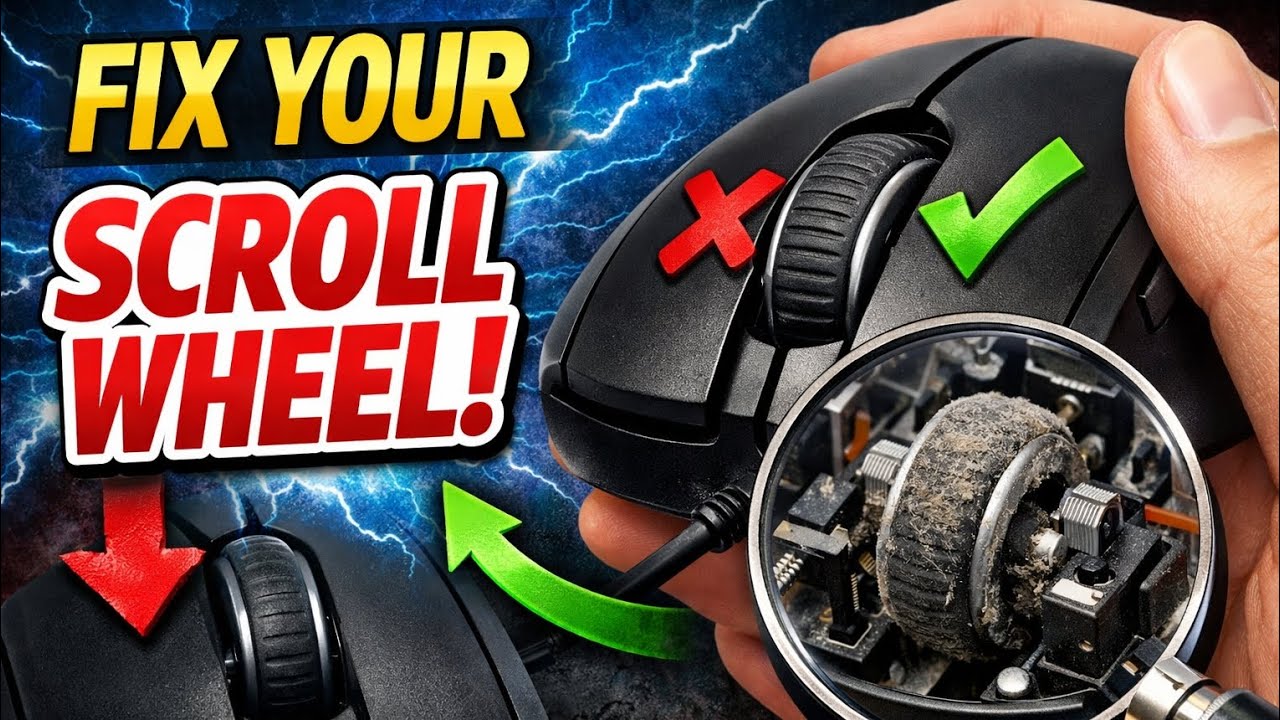 Mouse Scroll Wheel Not Working? Try This Fix!