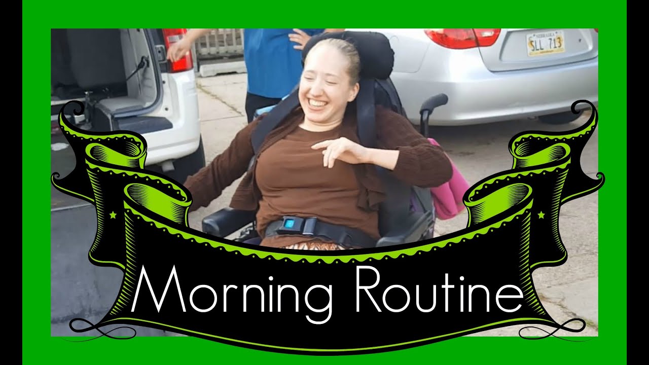 Micah's MORNING ROUTINE with Deb | Cerebral Palsy