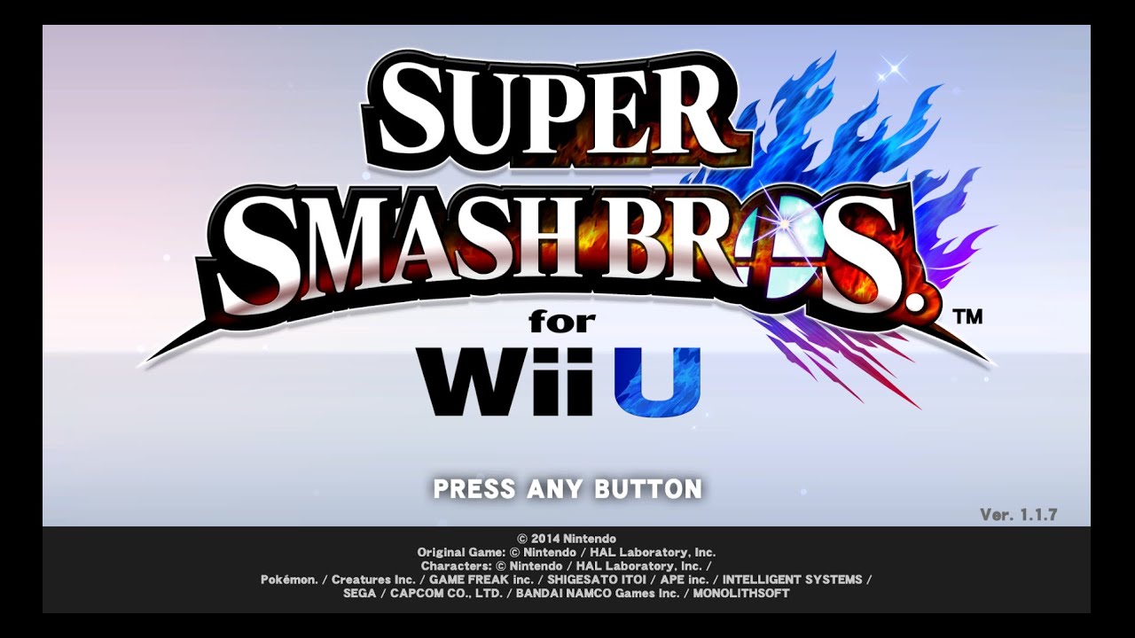 Super Smash Bros Wii U