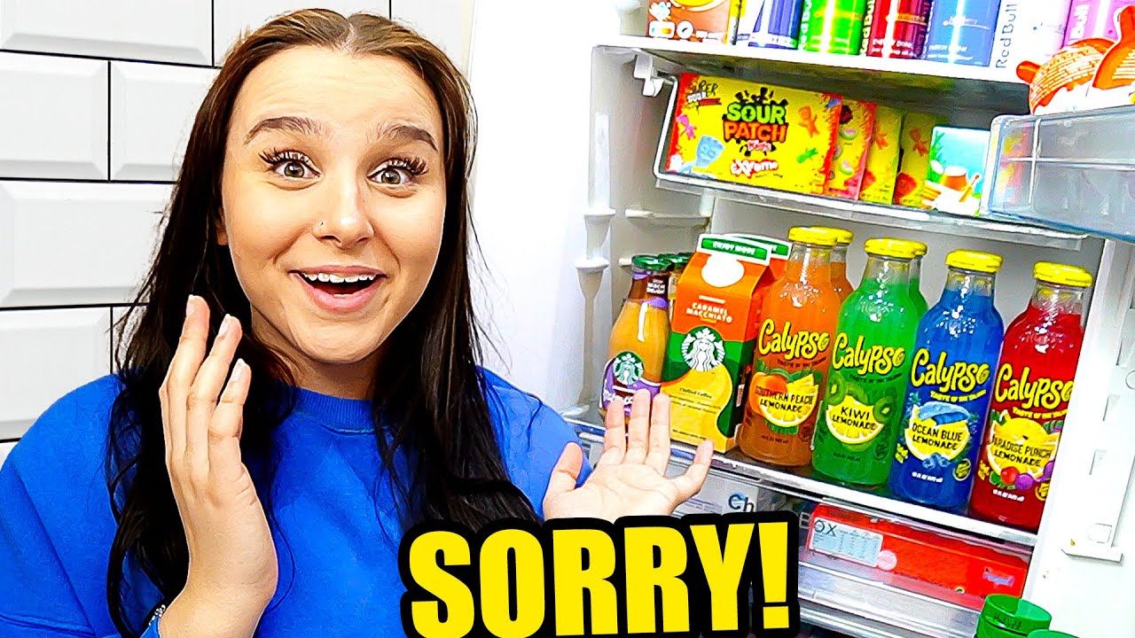 ALLES KAUFEN was Mama mir verbietet 🤫🚫 (Kühlschrank-Restock) - Celina