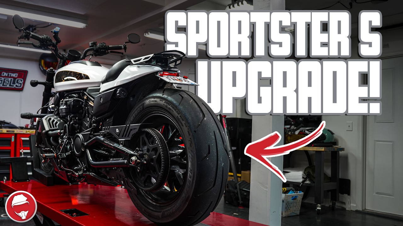 Harley Sportster S fender eliminator is a MUST!  | Kemimoto Parts Install