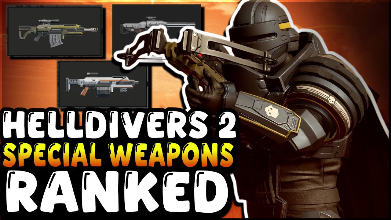 Helldivers 2 — Рейтинг специального оружия и взрывчатых веществ
