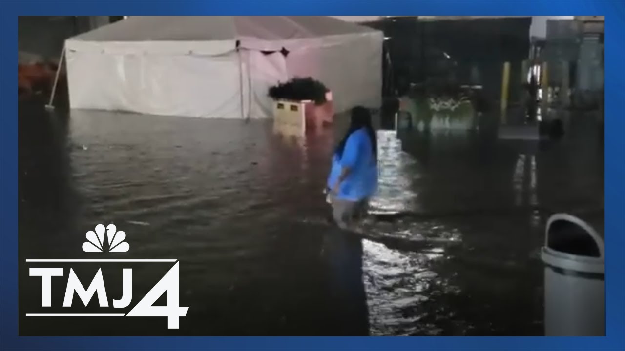 Flooding at the Wisconsin State Fair