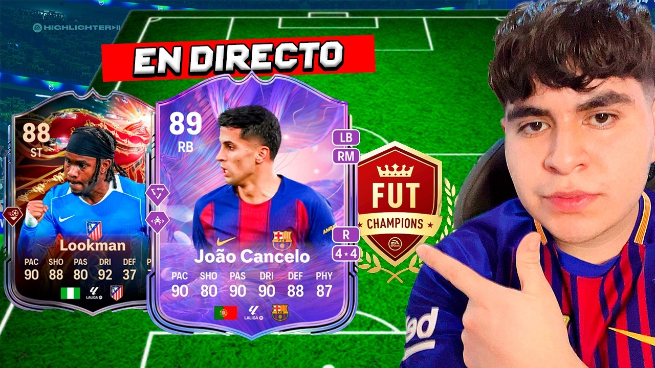 VIERNES DE FUT CHAMPIONS EN FC 26 | NUEVA TACTICA