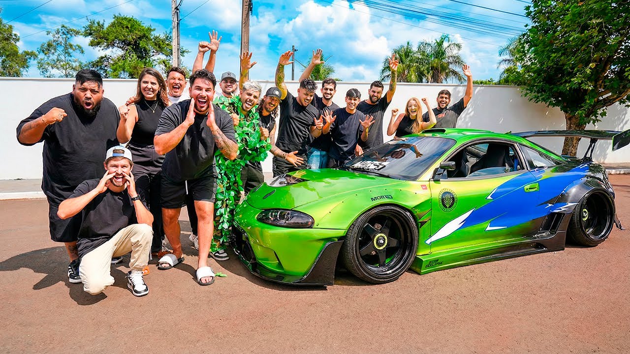 REAÇÃO DOS MEUS AMIGOS AO VER MEU ECLIPSE