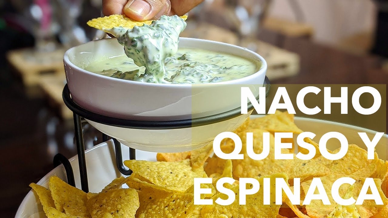 DELICIOSO DIP DE QUESO Y ESPINACA - RECETAS RÁPIDAS