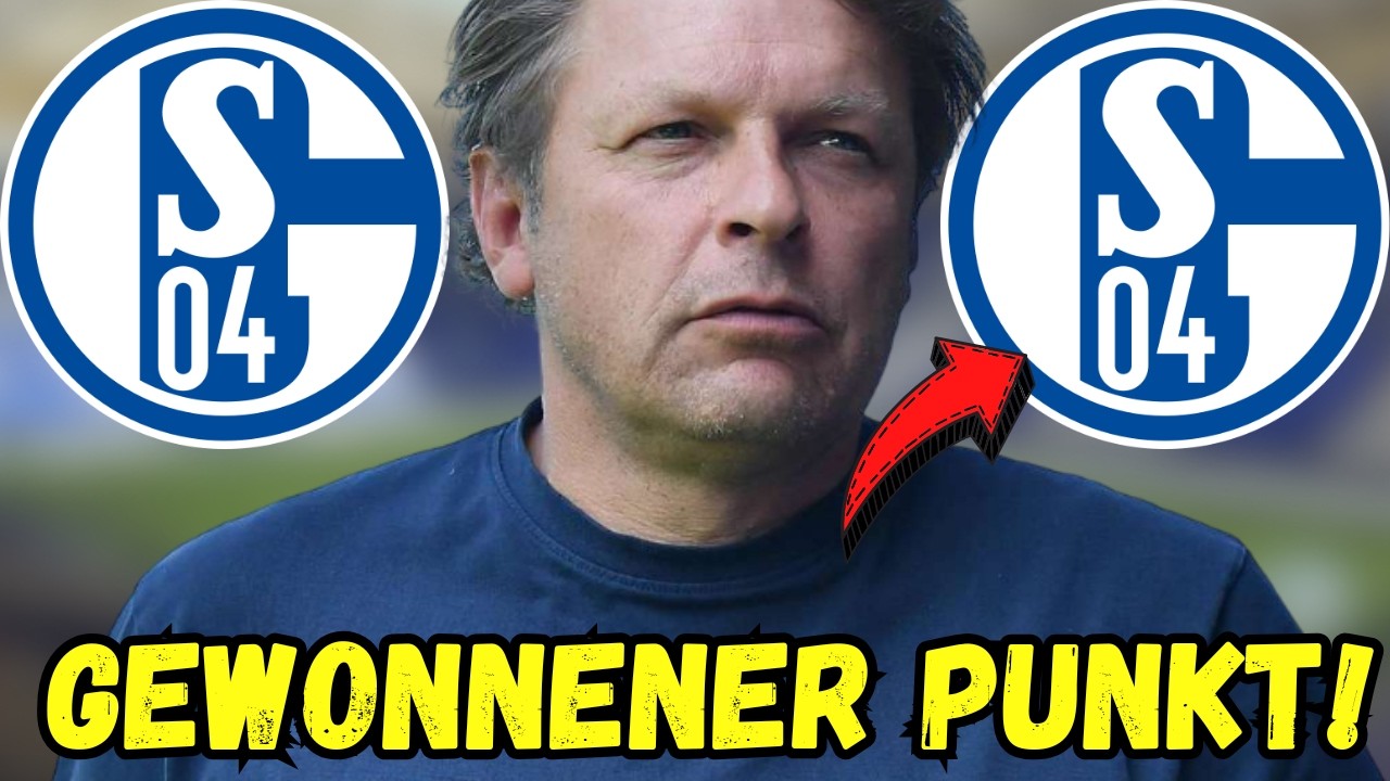 S04: Youri Mulder bewertet das 1:1 von Schalke: Warum dieser Punkt mehr bedeutet, als viele denken