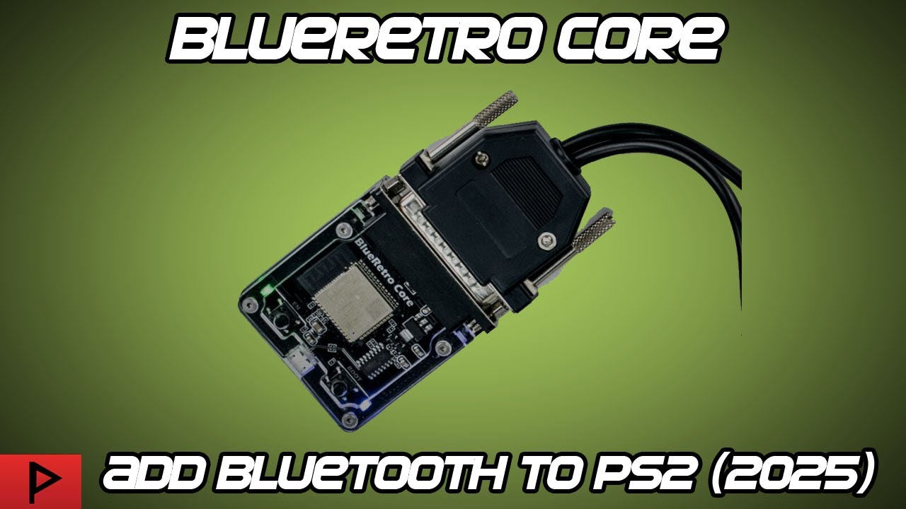 BlueRetro Core - Adding Bluetooth to PS2 Console Easily (2025)