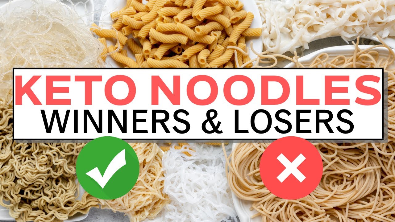 Testing 7 KETO NOODLE Brands against Sauces