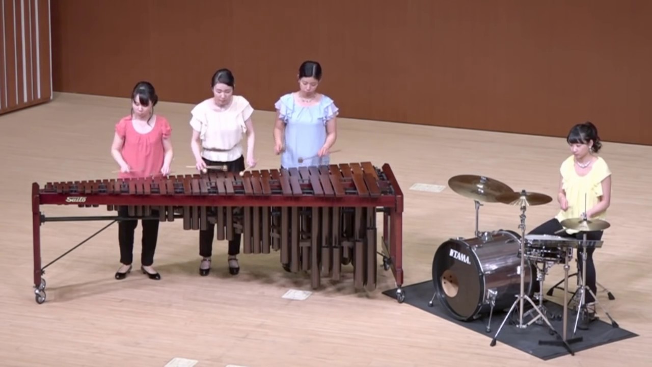 Marimba & Percussion Ensemble - Portal - 'Still Alive' /Jonathan Coulton マリンバ 打楽器アンサンブル