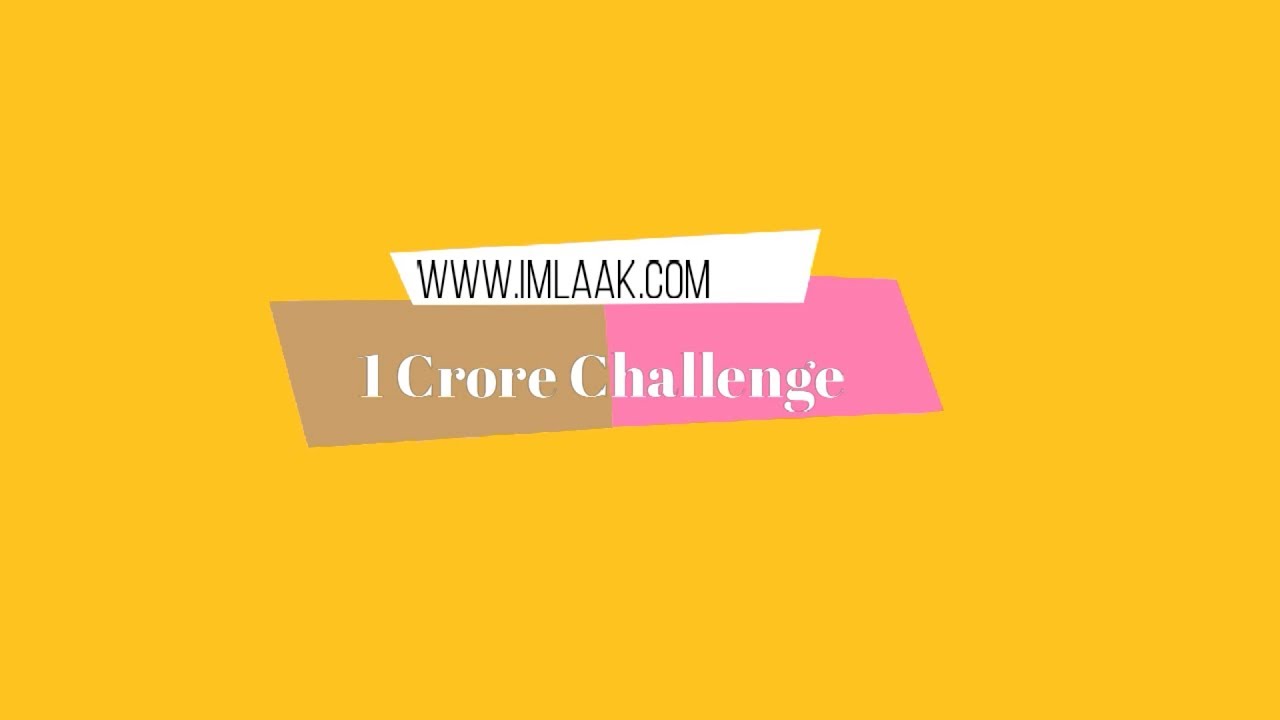1 Crore Challenge With IMLAAK | Real estate investment program | Imlaak Real Estate