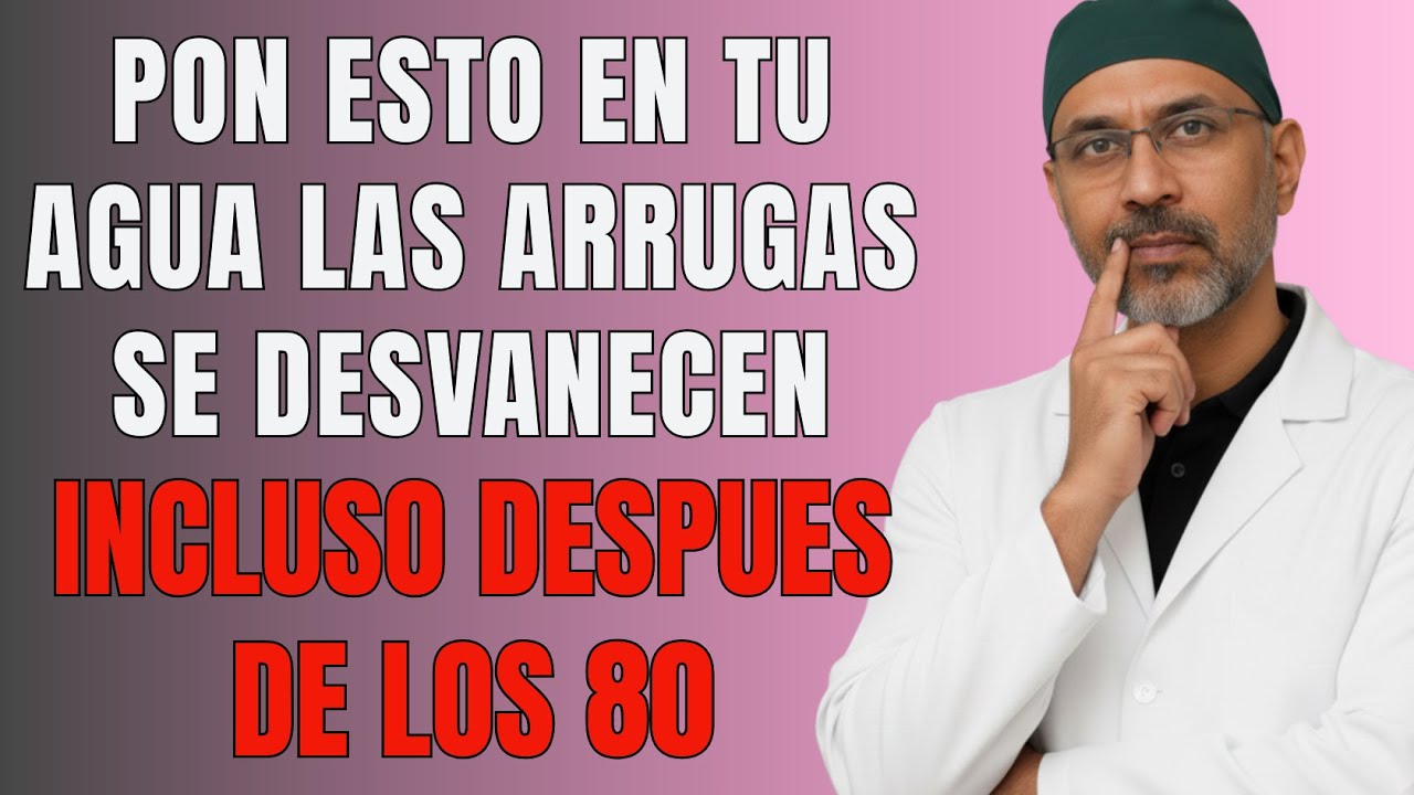 Mayores : No solo agua — Agrega ESTO para aumentar colágeno, reafirmar la piel y suavizar arrugas...