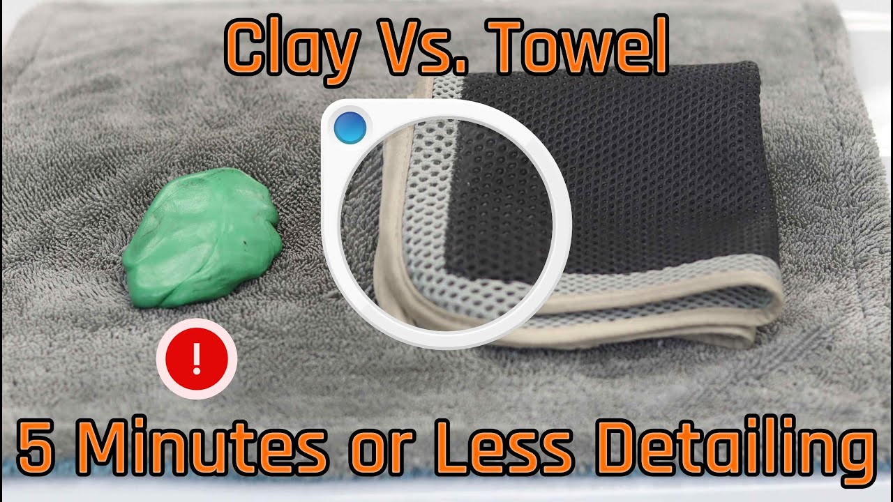 How to Use Clay Towel in 5 Minutes or Less | Autofiber Holey Clay Towel | Auto Detailing Tutorial